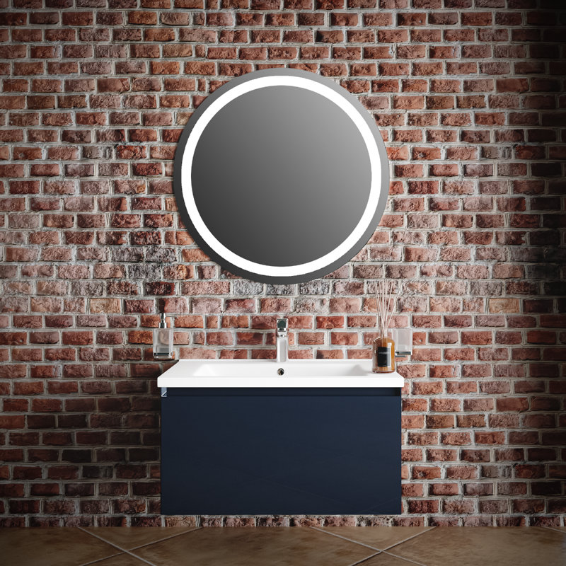 Hokku Designs Jakkob 30'' Free Standing Single Bathroom Vanity with ...